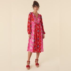 SPELL SOLSTICE BOHO MIDI DRESS
Salsa Rose